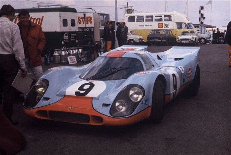 Illustration for article titled I Might Rob Banks To Buy This $20 Million+ 1969 Gulf Porsche 917K